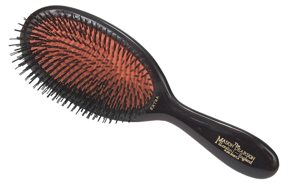 Mason Pearson B2 Extra Small Pure Bristle Hair Brush - Dark Ruby